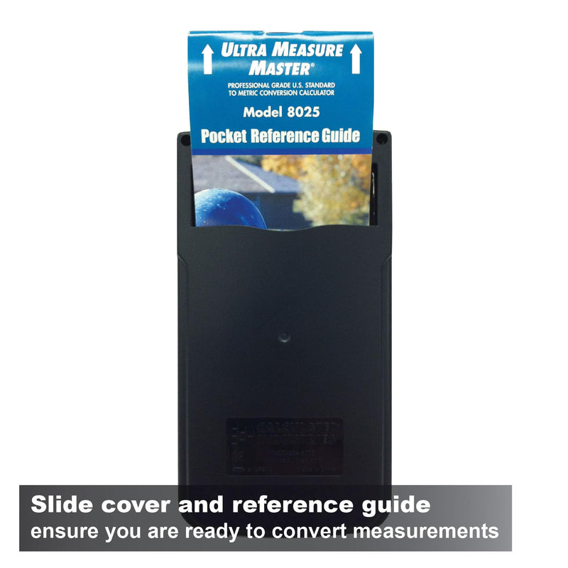 Calculated Industries 8025 Ultra Measure Master Professional Grade U.S. Standard to Metric Conversion Calculator Tool for Engineers, Architects, Builders, Scientists and Students | 60+ Units | Professional Grade, U.S. Standard to Metric Conversion, For...