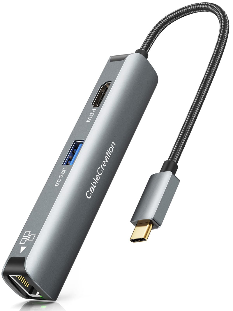 CableCreation 5-in-1 USB-C Hub Bundle with 7 in 1 USB C Hub