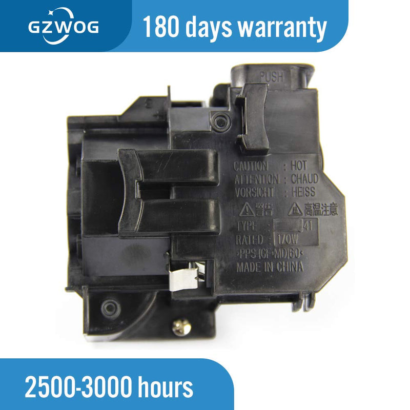 Gzwog ELPLP41 V13H010L41 Replacement Projector Lamp Bulb with Housing for Epson EMP-77C /S5 /S52/S6 /X5 /X52 EB-S6/S62 /TW420/W6/X6 /X62 /T260/S6LU/X6LU /EX30/EX21/ EX50/ EX70 /PowerLite 78
