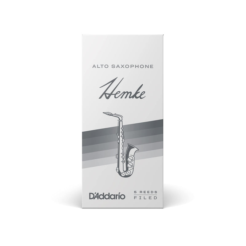 D'Addario Woodwinds Rico Hemke Alto Sax Reeds Strength 2.5