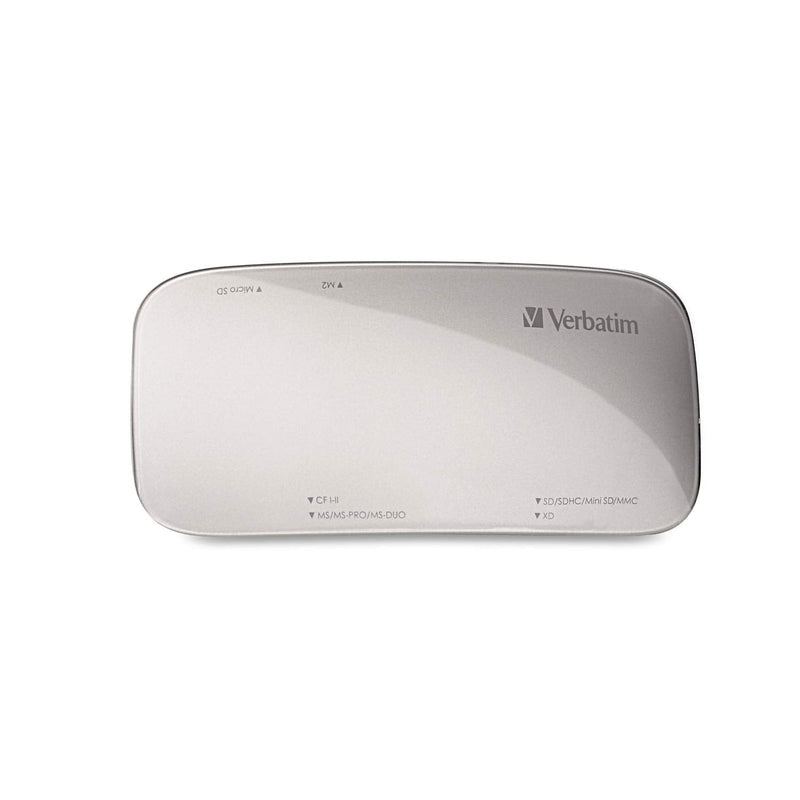 Verbatim Universal Card Reader, USB 3.0 - Silver (97706)