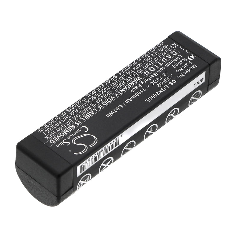 Speaker Rechargeable Replacement Battery for SHURE GLXD1 GLXD2 SB902 SB902A