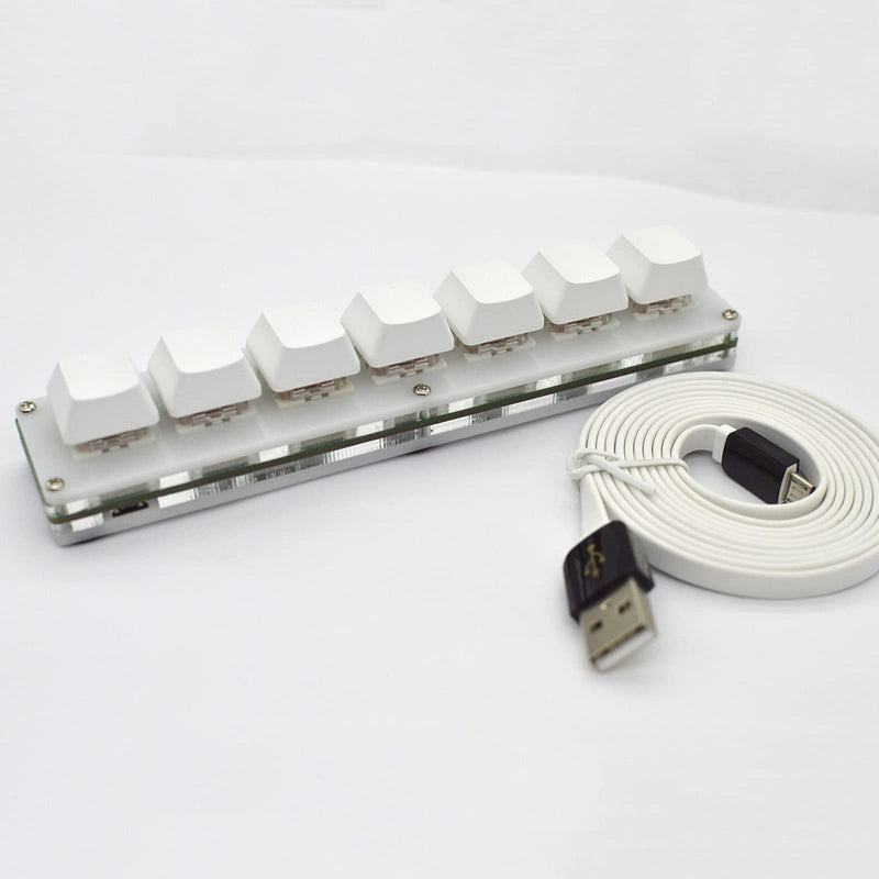 LICHIFIT 7 Keys Keyboard USB Interface Custom Macro Mini Mechanical Keyboard for Sayobot OSU