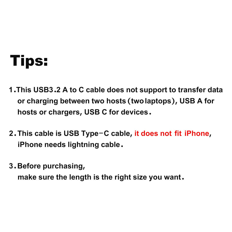 CableCreation USB C to USB A Cable 5FT, USB C to USB 3.1 USB 3.2 Gen2 10Gbps USB A to C Data Cable, Fast Charging Cable Type C 60W 20V/3A for USB C External SSD MacBook Pro iPad S21, etc,1.5m Gray 5FT/1.5m