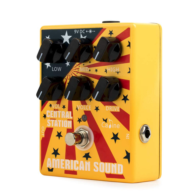 [AUSTRALIA] - Caline CP-55 American Sound Overdrive Guitar Effect Pedal, Amplifier Simulation 57 Deluxe AMP Pedal Effect 