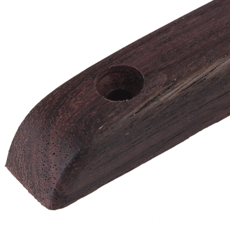 BQLZR 66mm Length Wooden Rosewood Thumb Rest Thumbrest with Mounting Screws for Bass Guitar Pack of 2
