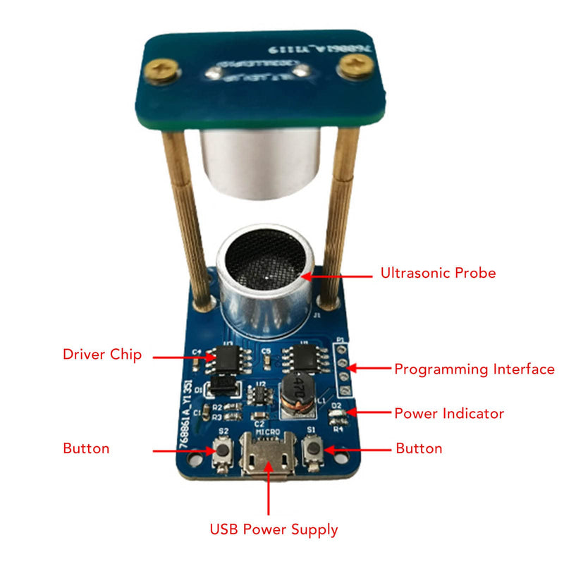 Ultrasonic Suspension Module PCB Board Acoustic Levitator Controller for Student and DIY Enthusiast