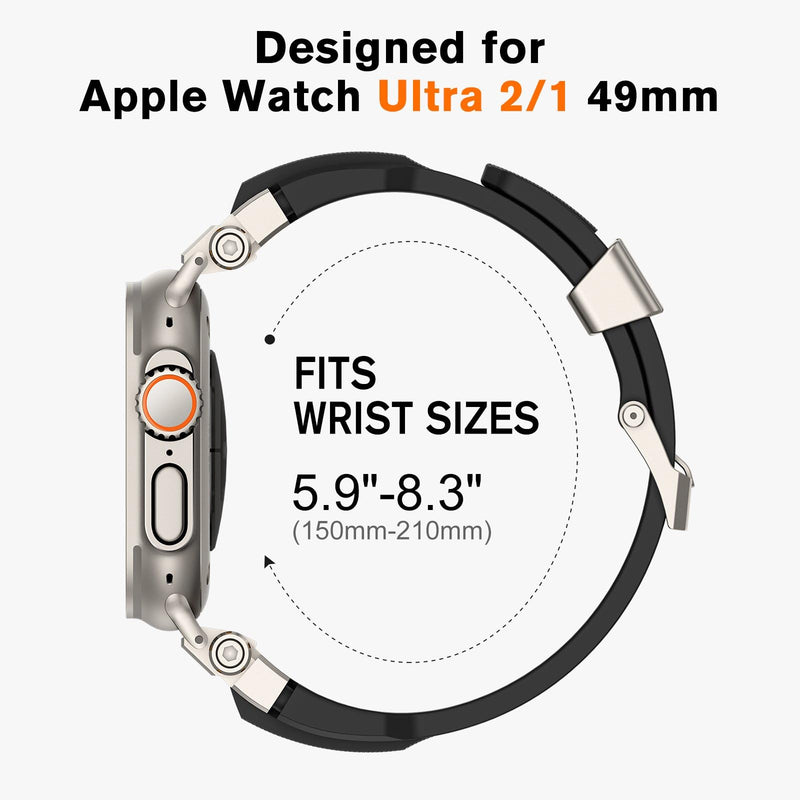 amBand Bands Case for iWatch 49mm Titanium