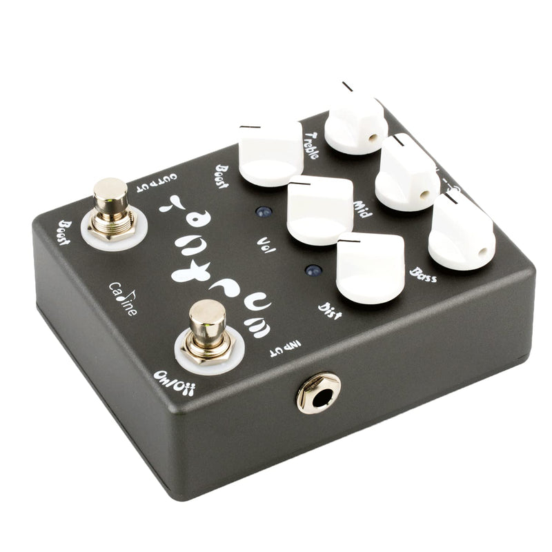 Caline CP-15 Guitar Metal Distortion Pedal with 3 Band EQ and Low-Mid-High Gain Boost Effect Bypass Design