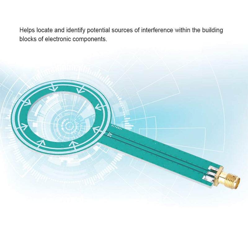 Magnetic Field Antenna EMI Near Field Probe Tool Accessory for Electronic Components with Small Size, Low Weight and High Quality, Default