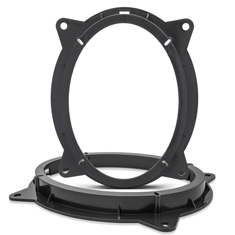 [AUSTRALIA] - RED WOLF 6" x 9" Front Door Speaker Mount Adapter Fit for 2012 Up Toyota Camry Highlander Tacoma Kluger Sienna Avalon Install Aftermarket Audio Speaker Spacer Ring Bracket Holder 2 PCS 