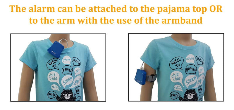 [AUSTRALIA] - DRYEASY Bedwetting Alarm with Volume Control, 6 Selectable Sounds and Vibration 