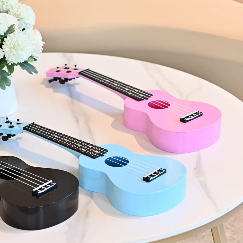 [AUSTRALIA] - Kids Ukulele 21 Inch Soprano Ukelele,Musical Instrument, Ukuleles for kid Beginners with Bag (Pink) Pink 