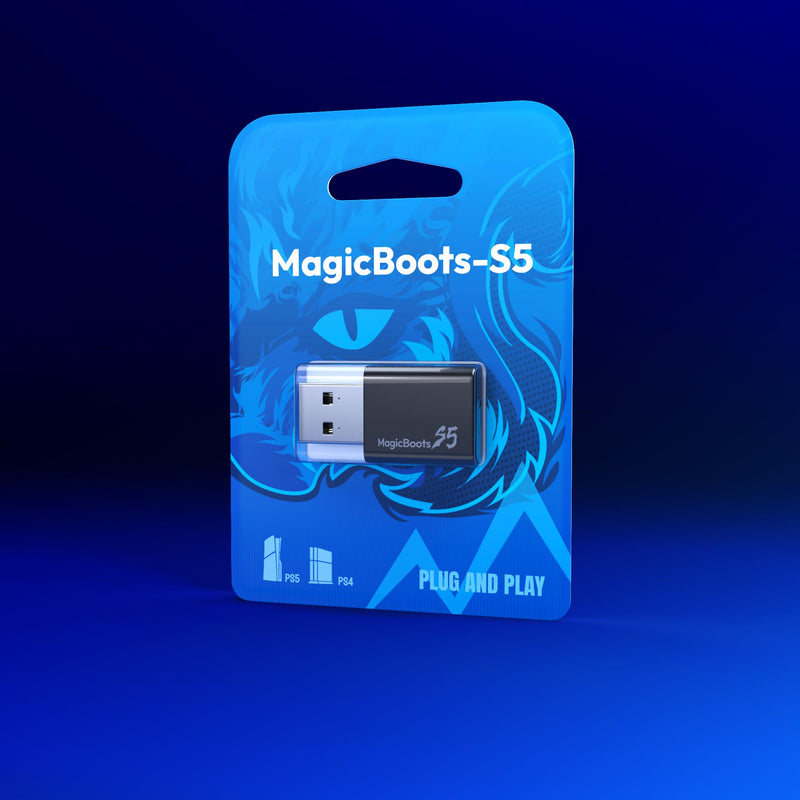 [AUSTRALIA] - MAYFLASH MagicBoots-S5 FPS PS4 Adapter Arcade Joystick PS5 Converter for F300, F300 Elite, F500, F500 Elite, F500 Flat and More 