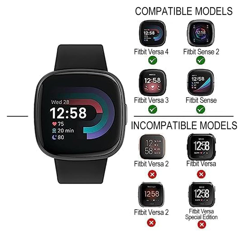 Titanium Metal Band Strap for Fitbit Versa 4 3 &Sense 2 1 Accessory | 40% Lighter than Steel,Hypoallergenic,Corrosion Resistant,Durable,Fits wrist 5.9"-8.6",Length Adjustable,Secure Clasp,for Men black 20mm