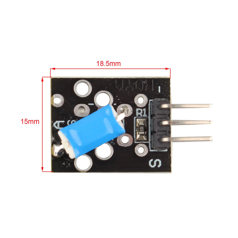 Jopto KY-020 Tilt Switch Sensor Module KY-020 Tilt Switch Shake Shock Sensor Shake Sensor Pack of 5
