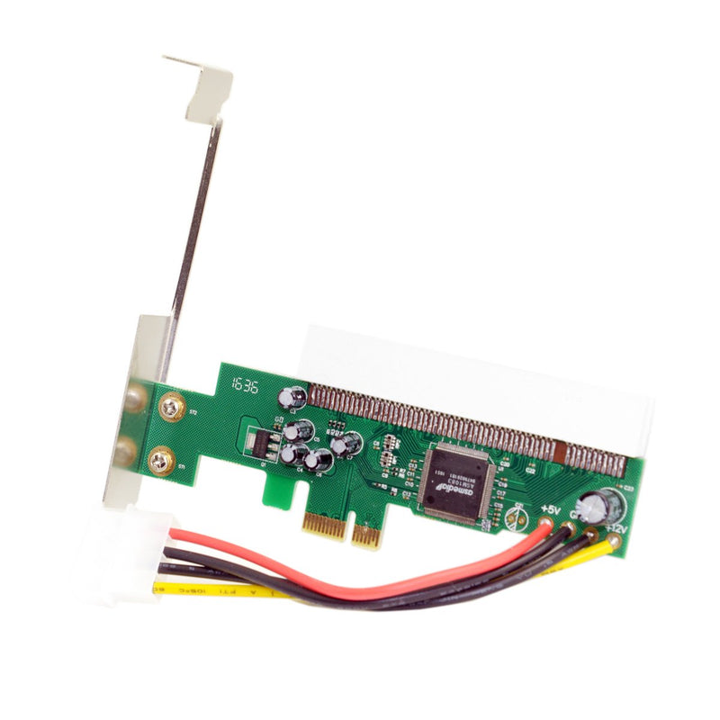 Cablecc PCI-Express PCIE PCI-E X1 X4 X8 X16 to PCI Bus Riser Card Adapter Converter with Bracket for Windows