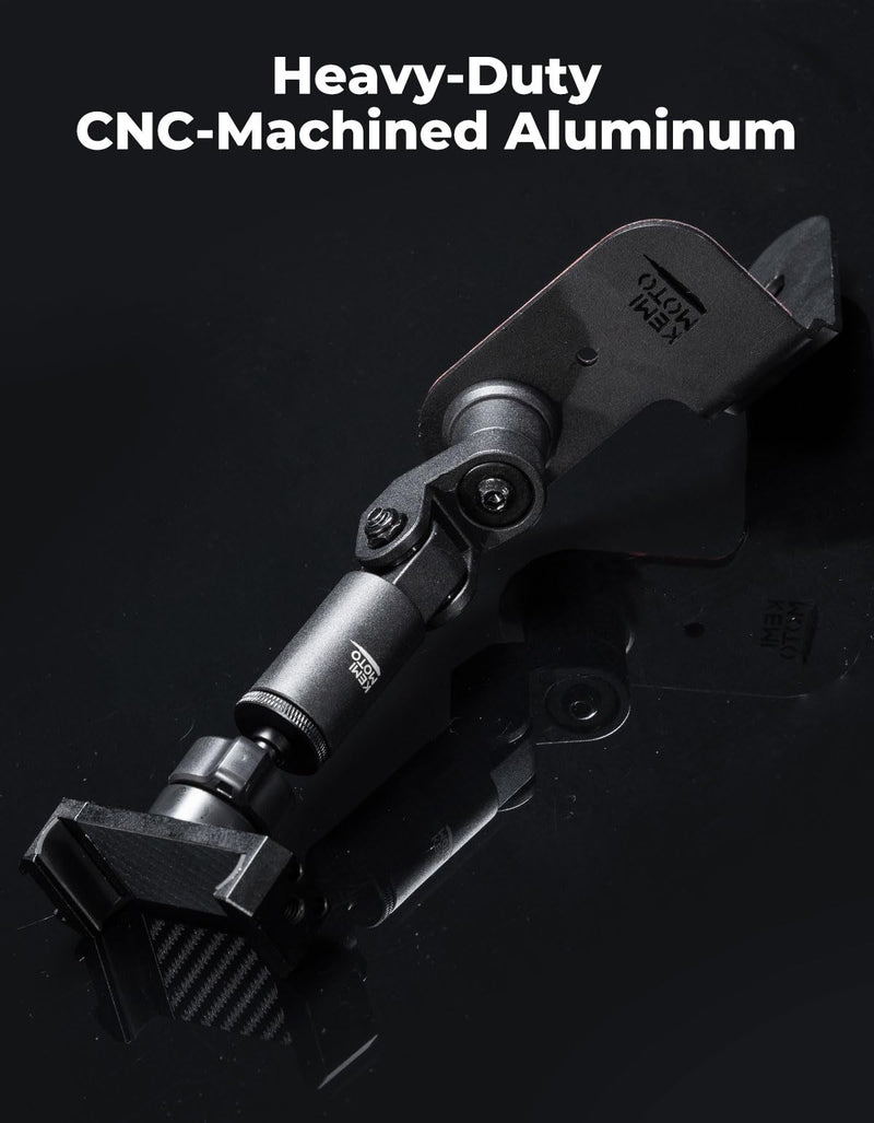 KEMIMOTO 2023+ 950 G2 Phone Mount CNC Material 360° Adjustable Aluminum | Compatible with 2023+ CFMOTO ZForce 950 Sport & Trail / ZForce 800 Trail G2, Heavy Duty UTV Phone Holder Easy Installation