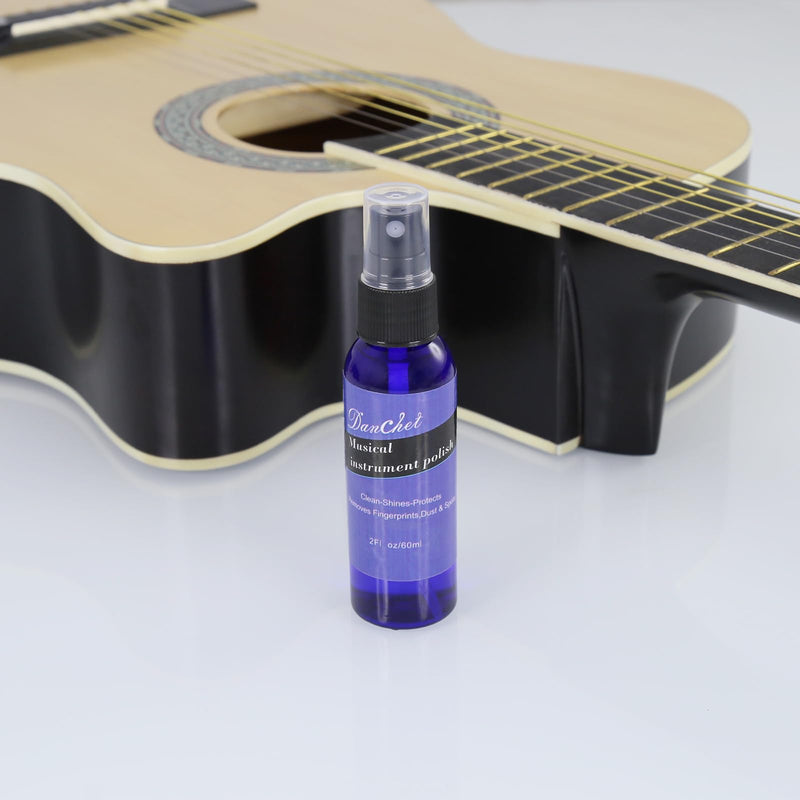 Guitar Cleaner-Polish 60ml-Body and Fretboard Maintenance Cleaner, Polish-Musical Instruments polish-Instrument Accessories guitar polish