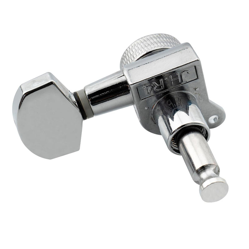 [AUSTRALIA] - Musiclily Pro 6 inline Locking String Tuning Pegs Machines Heads Set for Fender Stratocaster Telecaster Electric Guitar, Chrome 