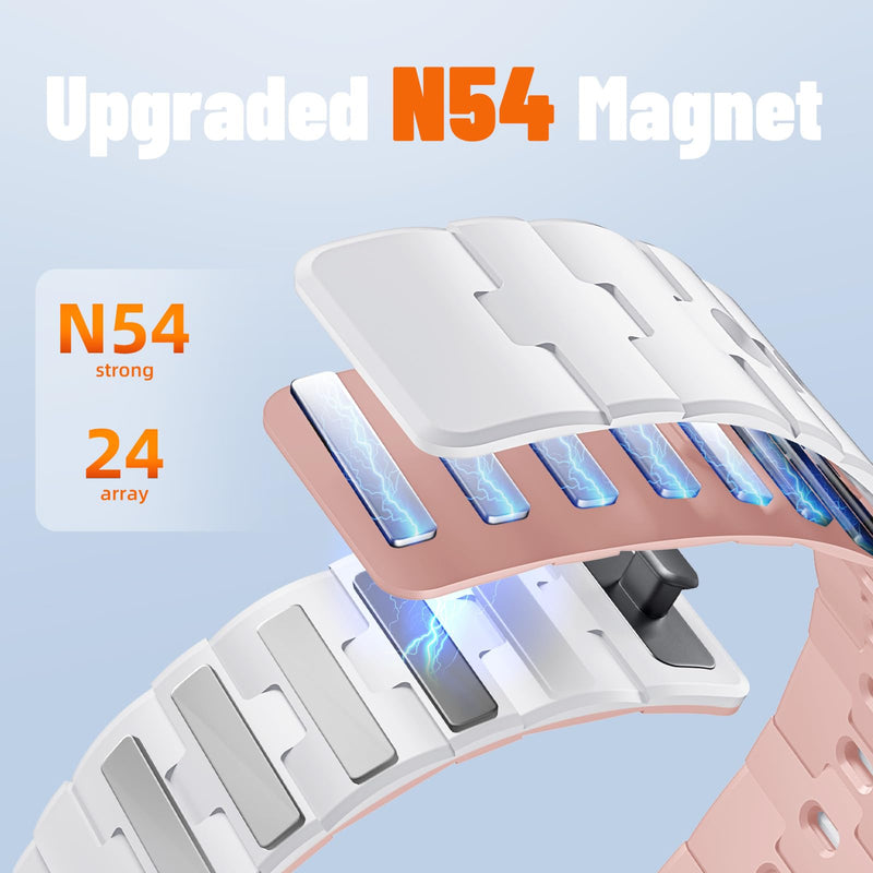 Bandletic Magnetic Band and Fidlock Strap Compatible with Galaxy Watch 20mm