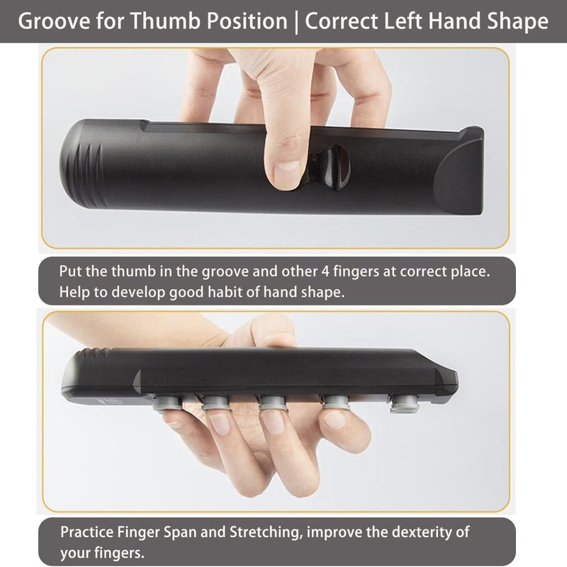 Guitar Finger Trainer Hand Shape Exerciser Teaching Aid Practice Tool Guitar Scale Assistant Improve Dexterity Develop Calluses Guitar Trainer