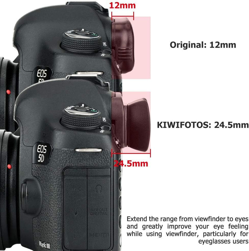Extended EOS 5D Mark IV III 5DS 7D II EOS 1D X II 1Ds III 1D IV III Eye Cup Replace Canon EG Eyecup