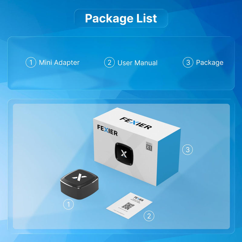 Mini Wireless CarPlay & Android Auto Adapter Wireless Converter | Aluminum & Glass Build, Dual 5G Chips, Low Latency Auto Connect, OTA Update, Plug & Play for Wired CarPlay/Android Auto Cars USB Type A
