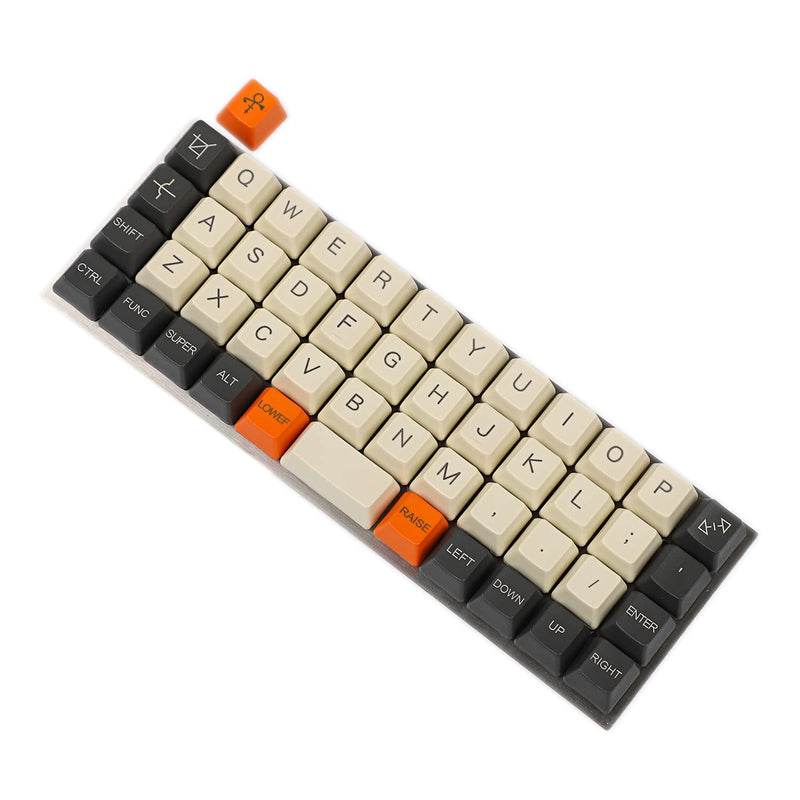 YMDK Carbon Laser-Etched Top Print OEM Keycap 1.5mm PBT for MX Switches Planck Niu40 Preonic Keyboard (Top Printed)(Only Keycap) Carbon Top Print