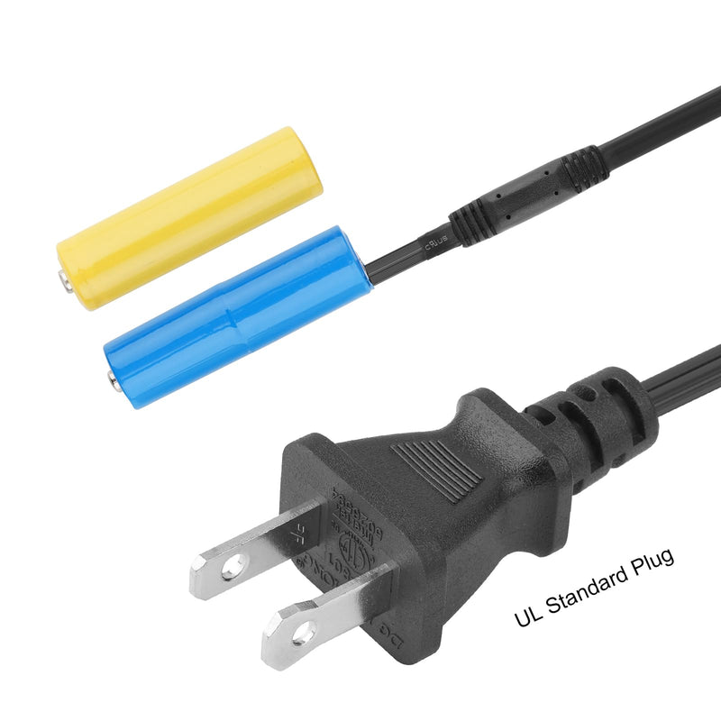 20Ft/6m Charging Cable Power Adapter Designed for Blink Video Doorbell (Replace Battery), Blink Outdoor 4 (4th Gen) & XT3, Doorbell Transformer with IP67 Weatherproof Power Cable Black