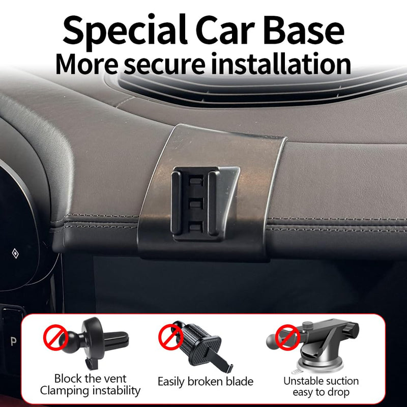 Car Phone Holder for Porsche Taycan 2020 2021 2022 2023 2024 2025 2026 Auto Accessories Navigation Screen Bracket Interior Decoration Dashboard Cell Mobile Phone Mount Holders case Accessory