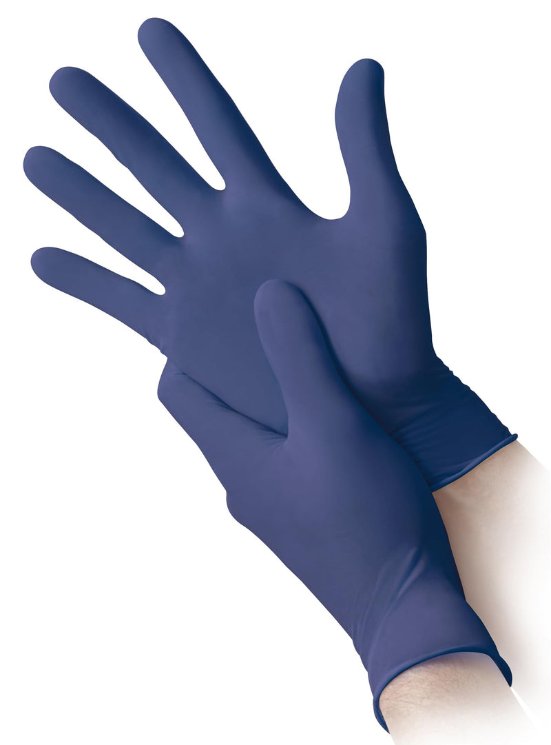 Reflexx N350/S Nitrile disposable glove, accelerator free., l