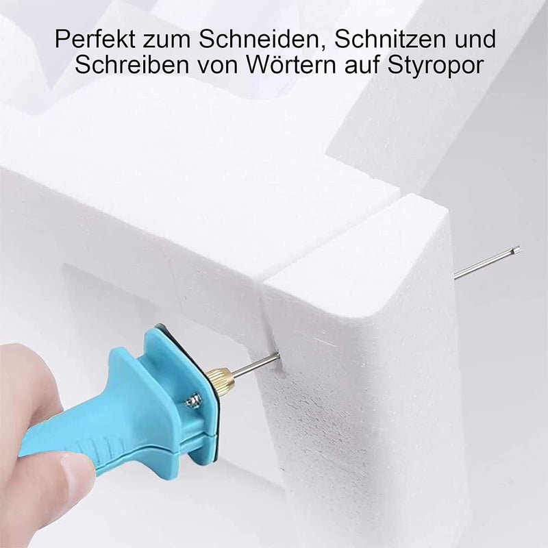 30 W 25 cm Electric Hot Wire Cutter, Polystyrene Cutting Pen with Electronic Transformer Adapter (EU Plug)
