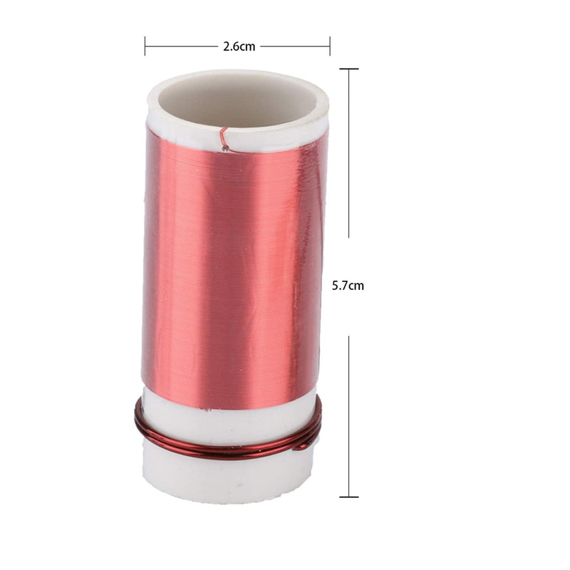 Tesla Coil, 5V 1W Super Mini Self Excitation Coil for Wireless Transmission Experiments Test DIY Electronic Practice Replacement Kit for High Frequency AC Electronic Educational Toy