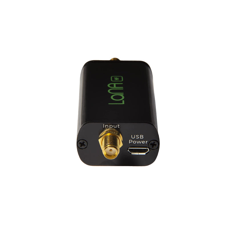 Lana HF v2 - Ultra Low-Noise LF, MF & HF Amplifier (LNA) Module for RF & Software Defined Radio (SDR). Wideband 50kHz-150MHz Frequency Capability with Bias Tee & USB Power Options
