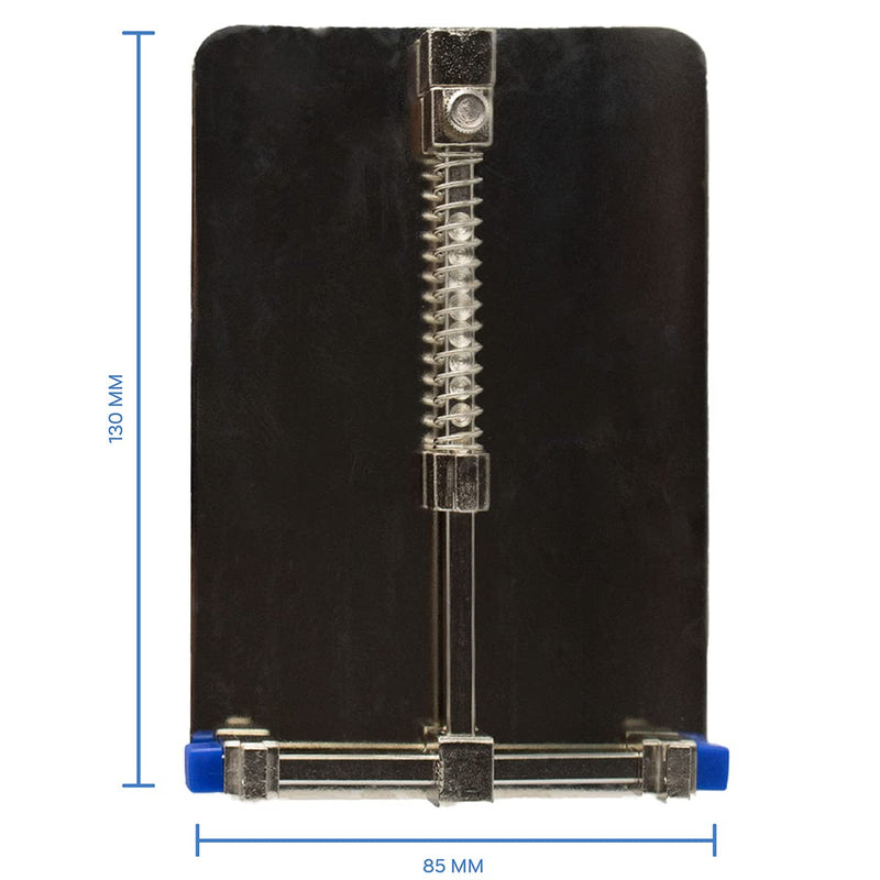 MMOBIEL Universal PCB PCB Holder - Jig Bracket Clamp Repair Tool - Soldering Set - Stainless Steel - Motherboard PCB Board Holder - 13.5 x 9 cm