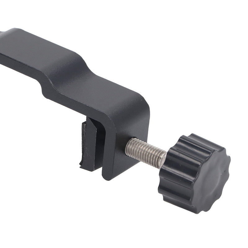 Fockety Universal Data Collector Bracket Fit for Trimble, for TOPCON, for SOKKIA, GPS RTK Surveying, Aluminum Alloy Professional RTK Pole Clamp with Design, Compact and Portable