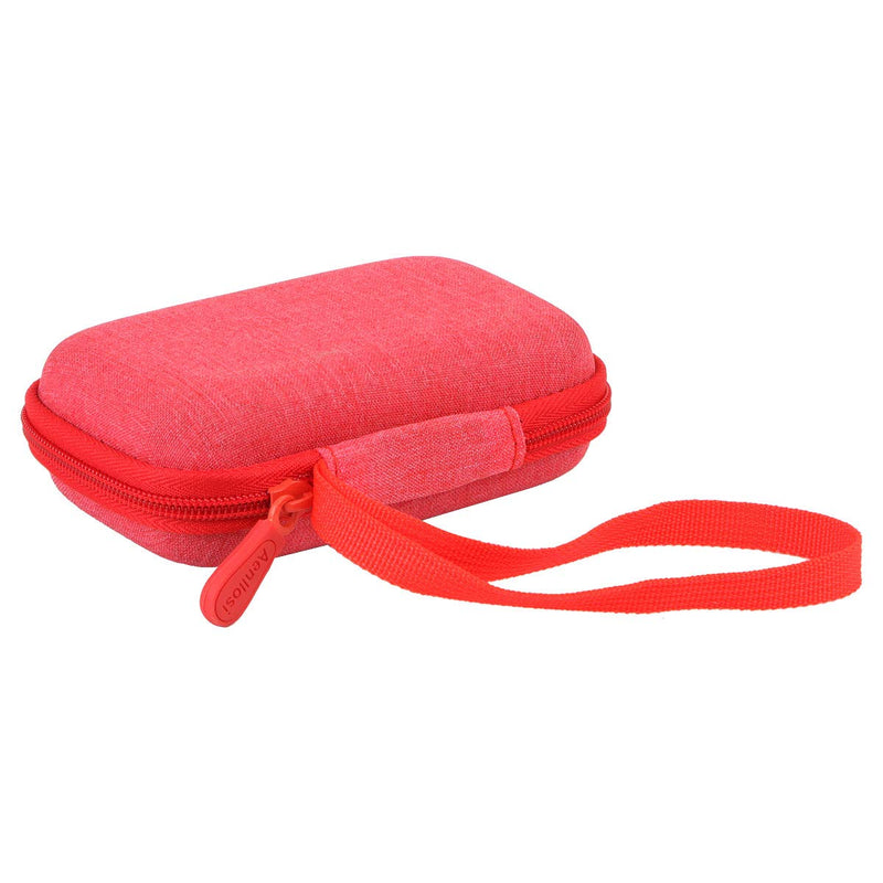 Aenllosi Hard Carrying Case Compatible with WD 1TB 2TB 500GB My Passport SSD External Portable Drive (red) red