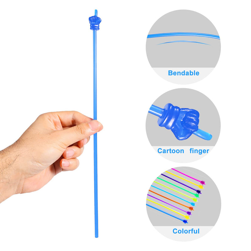 20pcs Mini Hand Pointers, Plastic Mini Teacher Pointers Finger Pointer Sticks Small Classroom Pointer Finger Stick for Kids Primary Kindergarten Teaching Reading (Macaron Color, Transparent) Macaron Color, Transparent