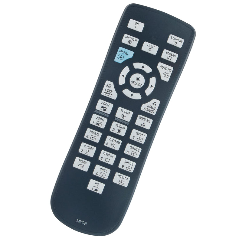 MXCB Replacement Remote Control fit for Sanyo Multimedia Projector PLC-XM1500C PLC-XP100 PLC-XP100L PLC-XP200L PLC-XM100 PLC-XM150 PLC-XM100L PLC-XM150L PLC-XF47 PLC-XF47K PLC-XF4700