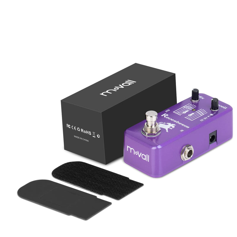 MP-311 Reverberus Guitar Effect Pedal - Spring Reverb Effect Pedal with True Bypass