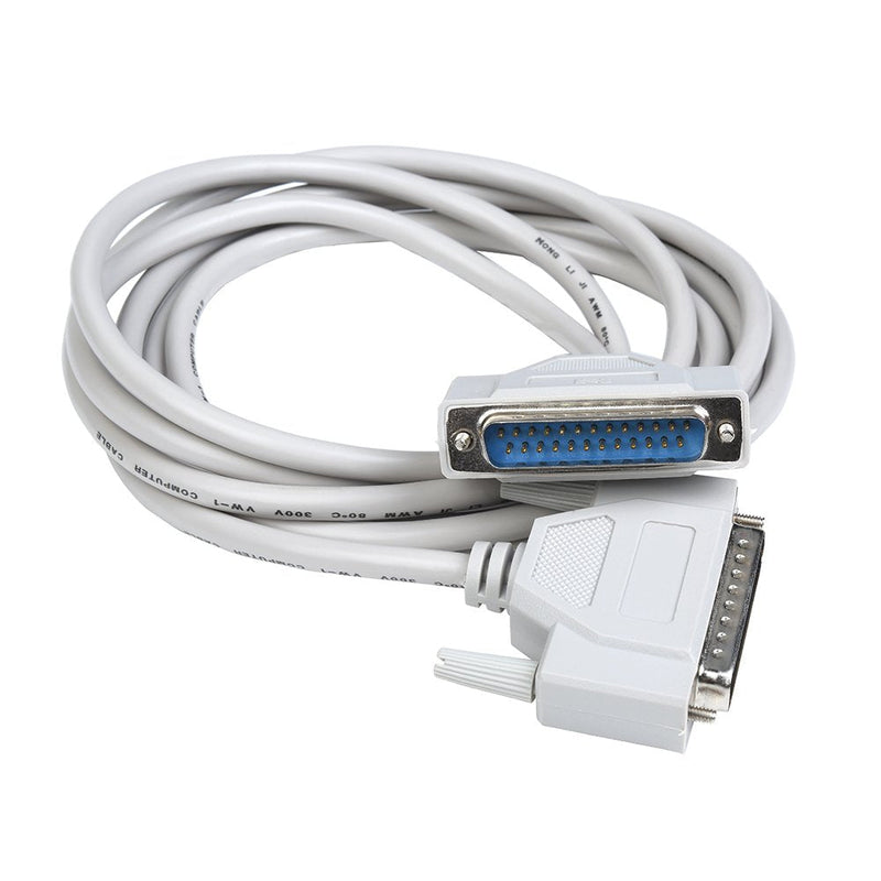 WESAPPINC 14.80 Feet DB25 25 Pin Male to Male Serial Parallel Printer Extension Cable 4.5M (14.80 Feet(4.5M)) 14.80 Feet(4.5M)
