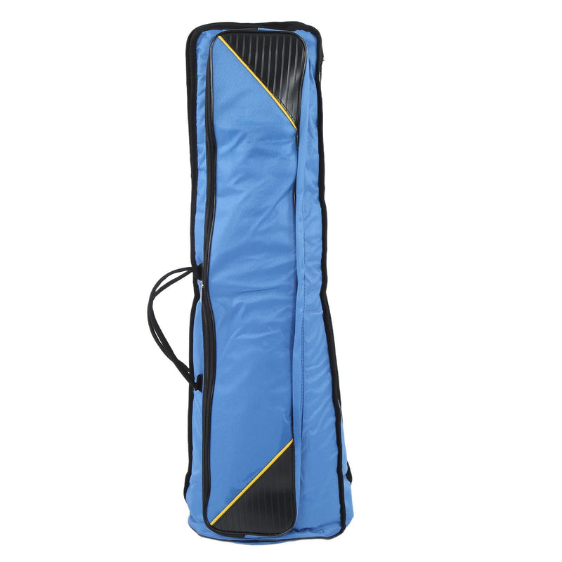 Trombone Bag, Oxford Cloth Trombone Shoulders Bag Handbag, Trombones Gig Carrying Backpack Case for Musical Instrument (Blue) Blue