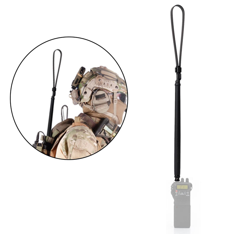 [AUSTRALIA] - TWAYRDIO 26" Handheld CB Antenna BNC Connector for Midland Cobra Uniden CB Radio, 27MHz Foldable Tactical Antenna Replacement for Cobra HH50WXST C75WXST Uniden BC75XLT PRO401HH BC125AT 