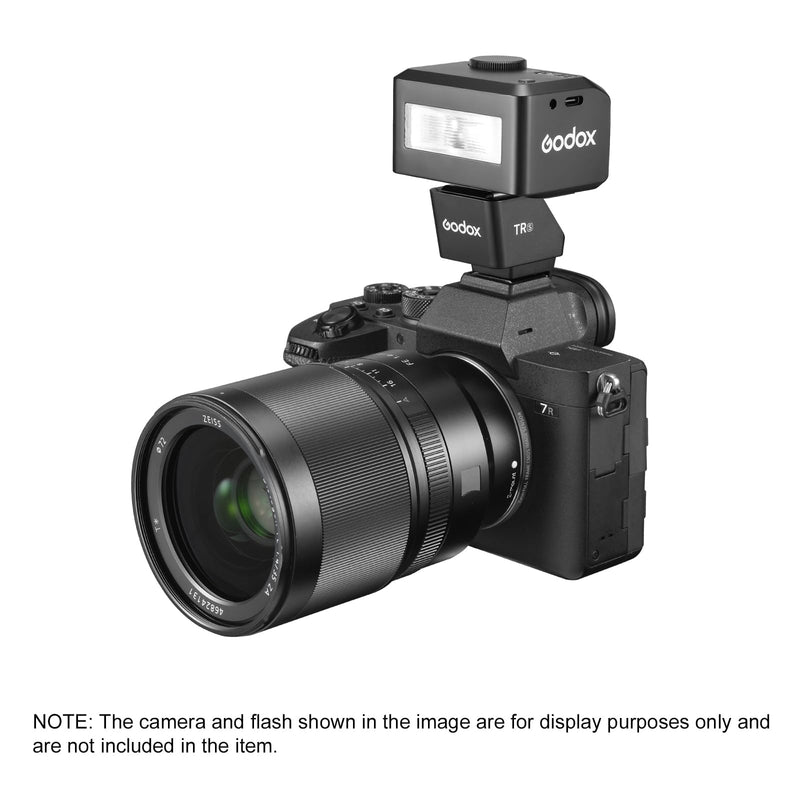 [AUSTRALIA] - Godox TR-S TTL Hot Shoe Riser for Sony Camera, Hot Shoe Extender for Godox iT30Pro-S iT20-S iT22-S iM30 iM20 iM22 Mini Flash, 0-90° Tilt Adjustment, Raises 30mm Height, Reduce Lens Shadow 