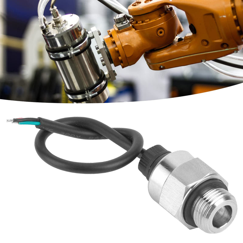 Fafeicy IP65 0~5 BAR Analogue Signal Highly Accurate Water Pressure Sensor Piezoresistive Technology with G3/8 Screw Connection (0~5 BAR)