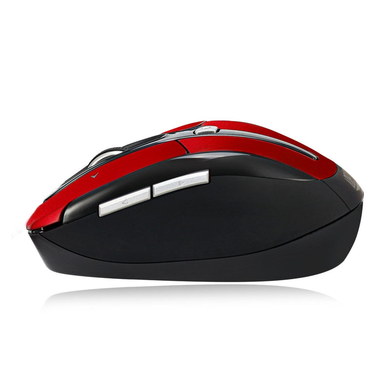 Adesso iMouse S60R iMouse S60 2.4 GHz Wireless Programmable Nano Mouse (Red)