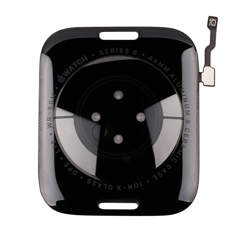 Back Cover Glass Heart Rate Part Connector Compatible with Apple Watch (6th 44mm Cellular/LTE+GPS) A2292 A2294 A2376 with Tools 6th 44mm Cellular/LTE+GPS