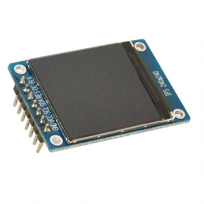 TECNOIOT 1.3 inch IPS HD TFT ST7789 Drive IC 240 x 240 Full Colour LCD Display Module | 1.3 Inch IPS HD TFT ST7789 IC 240 x 240 Full Colour LCD Display Module