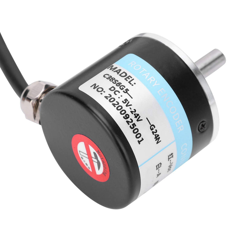 [AUSTRALIA] - DC5-24V Incremental Optical Rotary Encoder, Solid Shaft ABZ, 3-Phase Motion Control Component, 30 KHz, 1000B/1024B (1000Z) 1000Z 